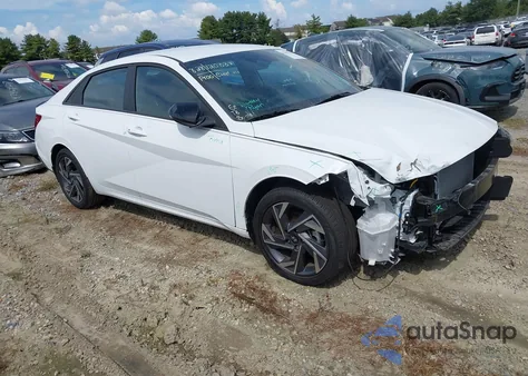 2025 Hyundai Elantra Sel Sport z USA, uszkodzony, nr VIN KMHLM4DG7SU894585